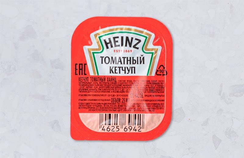 Заказ Кетчуп (Heinz)