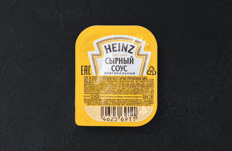 Заказ Соус сырный (Heinz)